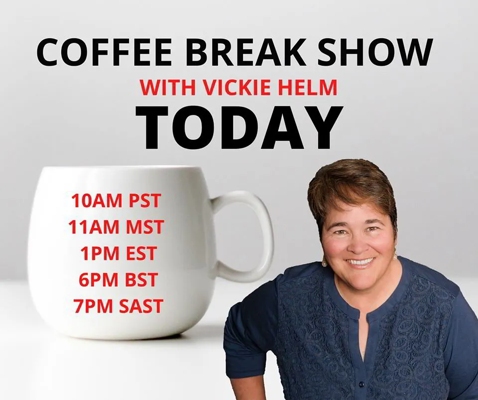 An original Coffee Break Show daily live-show promotion